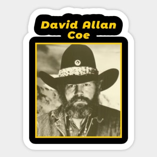 David Allan Coe / 1937 Sticker